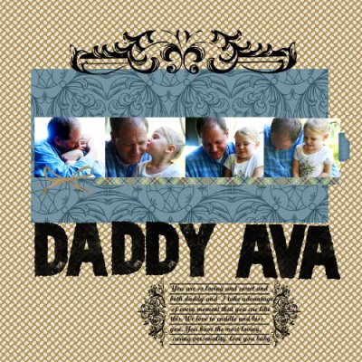 daddy and ava