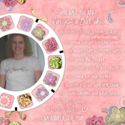 Me (March Challenge for Diamante Designs)