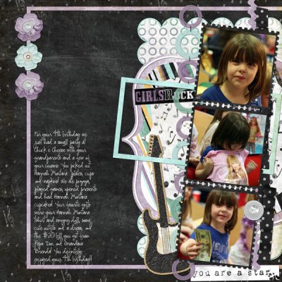 Kelsie's Hannah Montana Party