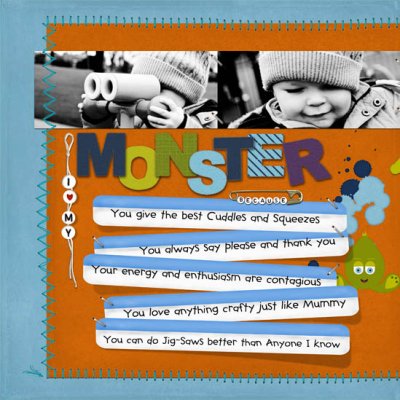 I love my monster