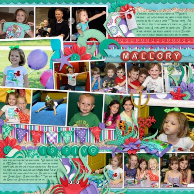 Mallory is five