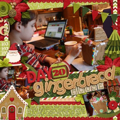 December Day_day 20 Gingerbread House