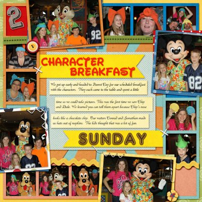 Character Breakfast