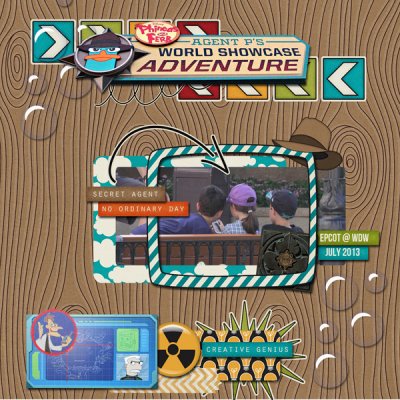 Agent P's World Showcase Adventure