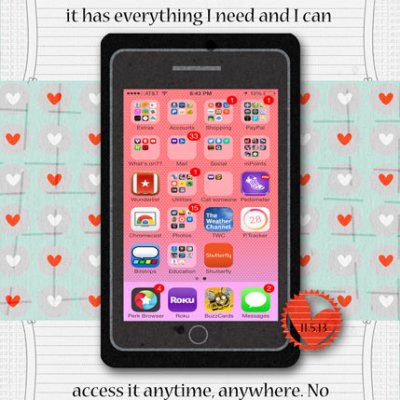 Nov Challenge #1-I'm thankful for iPhone