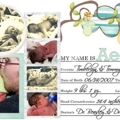 Aedan's Arrival