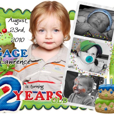 Happy 2nd Birthday Gage