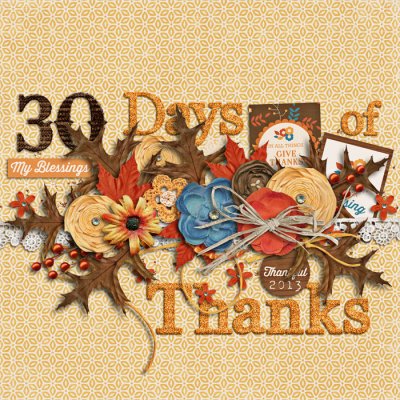 30 Days of Thanks