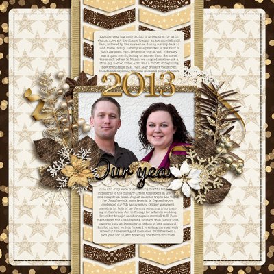 Our Year Christmas Card