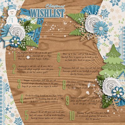 Christmas wishlist