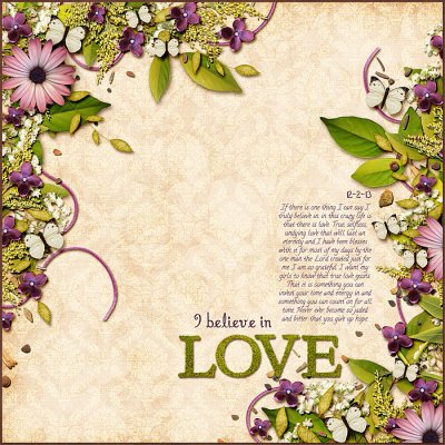 I Believe in Love