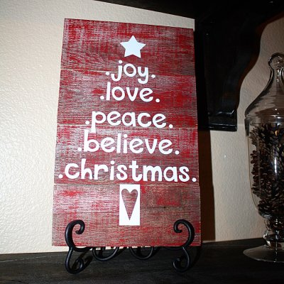Hybrid Christmas Sign