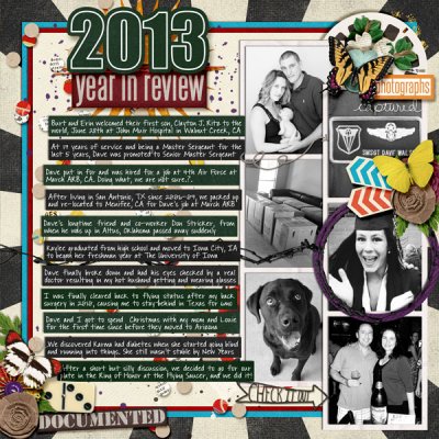 2013 Year In Review for a really BIG year