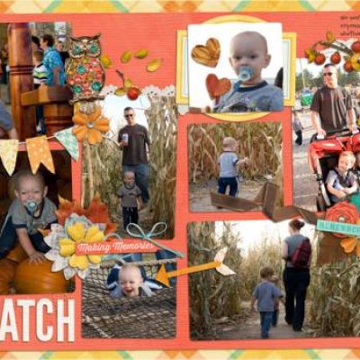 Fun at the Pumpkin Patch