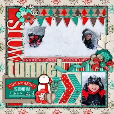 Snow Tunnel (Left)