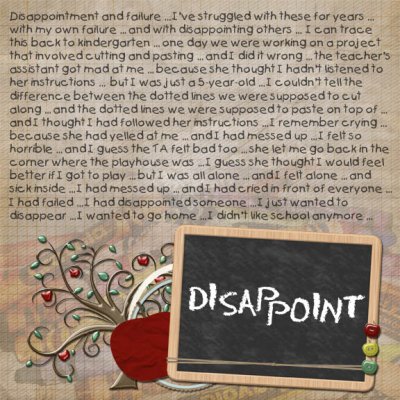 disappoint