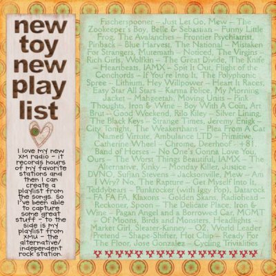 New Toy New Playlist