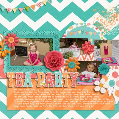American Girl Tea Party