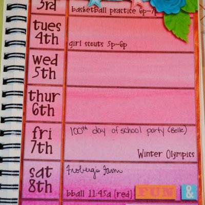 2014 Weekly Planner