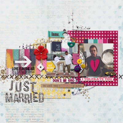 just married