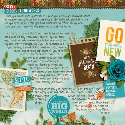 Go somewhere new