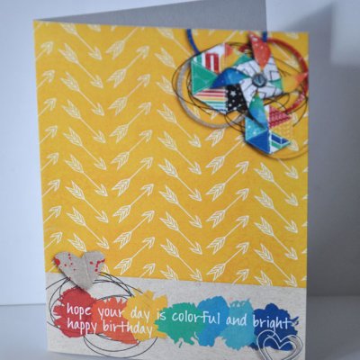 Color Bday Card