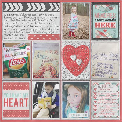 Project Life 2014 Week 7 Left