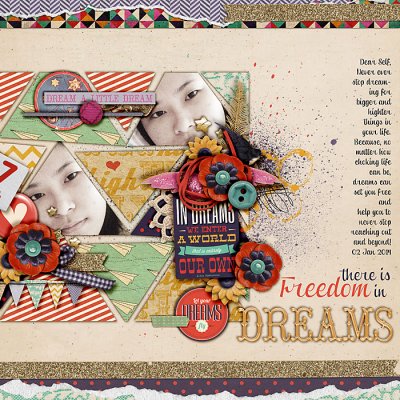 There is freedom in dreams