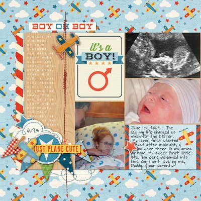 it's a boy (left)