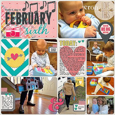 Project Life 2014 (Week 6, Day 4): The Sound of Music