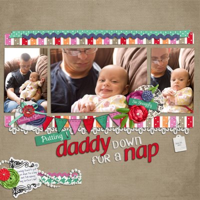 Putting Daddy Down for a Nap