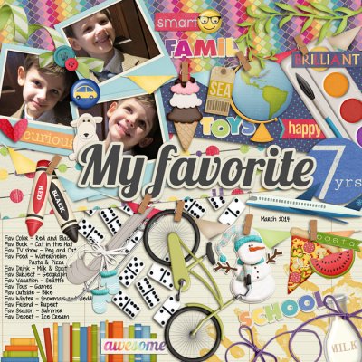 My favorites at 7 years