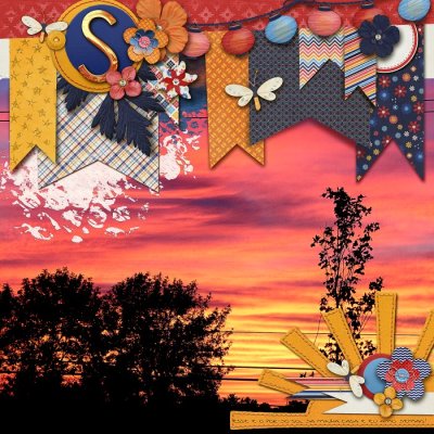 S is for Sunset