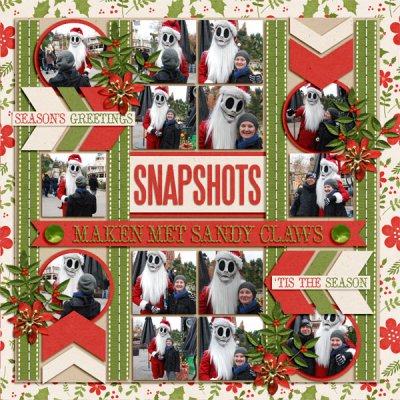 Jack Skellington - Snapshots with Sandy Claws