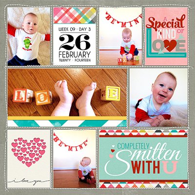 Project Life 2014 (Week 9, Day 3): Valentine's Photo Shoot