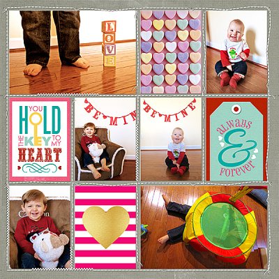 Project Life 2014 (Week 9, Day 3): Valentine's Photo Shoot