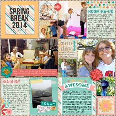 Project Life 2014 - Week 11 Left