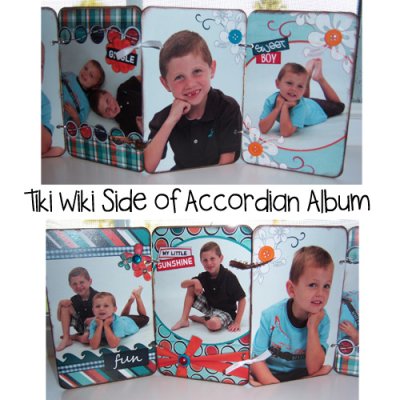 Tiki Wiki and Faded Tee Accordian Album