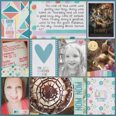 Project Life 2014 Week 15 Right