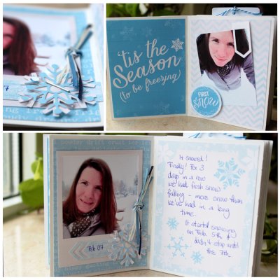 My Winter Faves 2014 - 3x4 Mini Album