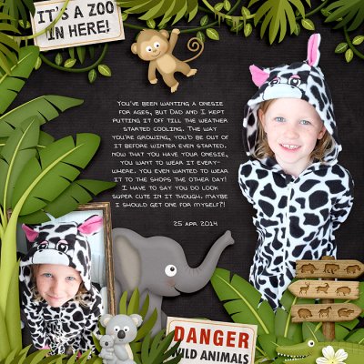 It's a zoo in here