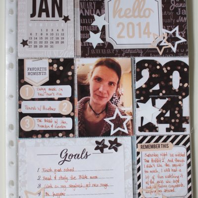 Project Life - Week 1, 2014