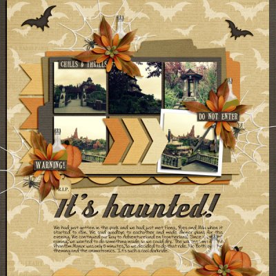 It's haunted