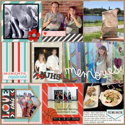 Project Life 2014 - Week 20 Right
