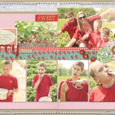 Strawberry pickin