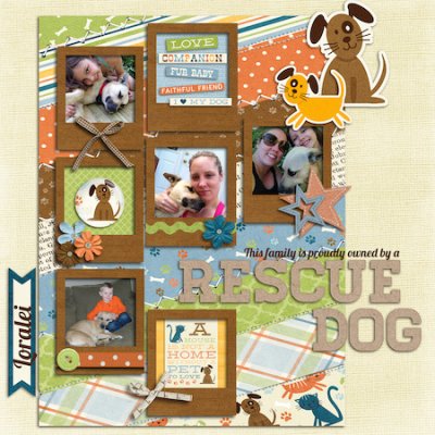 Proudly Owned by a Rescue Dog