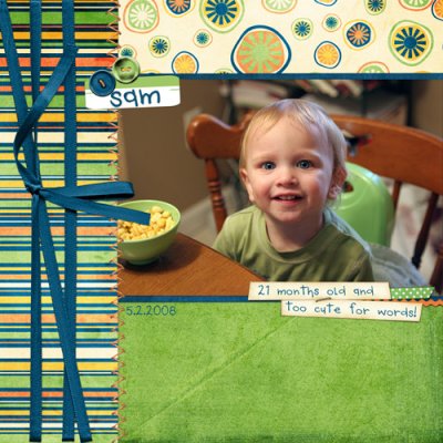 Sam, 21 months