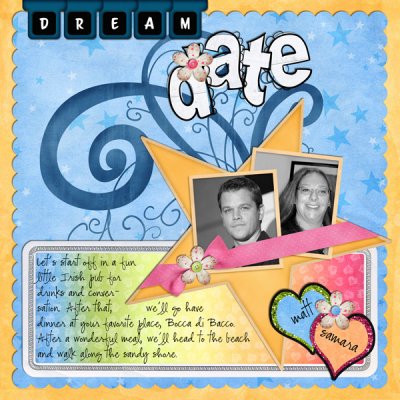 Dream Date Scrap-a-Thon: Matt.....ahhhhhh