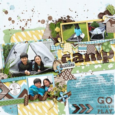backyard camp