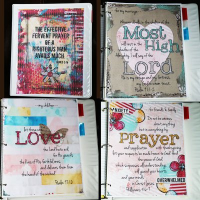 Prayer notebook